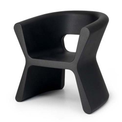 PAL furrow Chair Vondom black