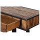 Legno e metallo 130 Kusso KosyForm console