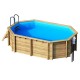 Piscine Bois Hors-Sol TROPIC Octogonale+ 495 x 345 BWT myPOOL