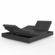 Divano reclinabile vela DAYBED VONDOM antracite