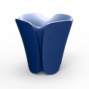 Pote jardinière design Pezzettina Vondom azul 50x50xH85