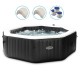 Spa Intex Carbone Bulles et Jets 4 Places Pure Spa