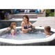 Spa Intex Carbone Bulles et Jets 4 Places Pure Spa