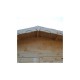 Thermabri Garden Shelter in Solid Wood of 23.82 m2 with Habrita Steel Roof