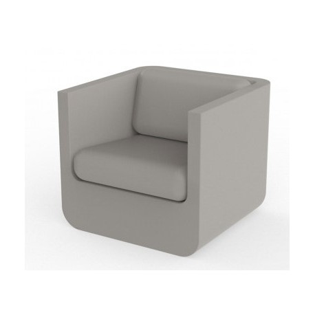 Fauteuil Lounge Ulm Vondom Taupe