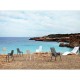 Lot de 4 Chaises Longues Vondom Ibiza Blanc