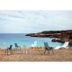 Lot de 4 Chaises Vondom Ibiza avec accoudoirs Noir