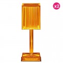 2 Gatsby Lampen Prisma Wireless Vondom Led Bernstein