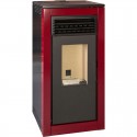 Stufa a pellet Escalor de 12Kw Rouge Imperial Frida