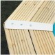 Pool Wood Ubbink Linea 500x800 H140 Liner Blue