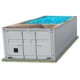 Piscina In acciaio inox CosyPool 350x600 H150 rettangolo