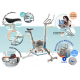 Fahrrad für Pool WR5 Aquafitness - Auswahl VerySport