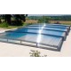 Abri de Piscine Ultraplat Abrisol télescopique Tapia prêt à poser pour piscine 900 x 450