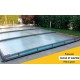 Abri de Piscine Ultraplat Abrisol télescopique Tapia prêt à poser pour piscine 900 x 450