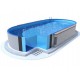 Oval Pool Ibiza Azuro 900x500 H150 with Sand Filter