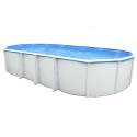 Piscine hors sol TOI Ibiza Ovale 915x457x132 avec kit complet Blanc