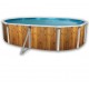 Piscina acima do solo TOI Veta oval 550x366xH120 com kit completo