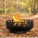 Garden brazier Toronto Cook King with Plancha 80cm