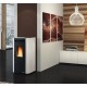 Belüfteter Pelletofen La Nordica Extraflame Ketty Evo 2.0 7kW Bordeaux