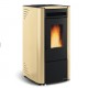 Ventilated pellet stove La Nordica Extraflame Ketty Evo 2.0 7kW Beige