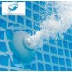 Oberirdischer Pool TOI Magnum rund 350x132 Kompakt Anthrazit