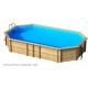 Achthoekig Houten Zwembad Weva 840x489xh146 BWT myPOOL