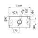 Insert à bois Bronpi Cairo 90-D Double Face Vision 14kW avec prise d'air