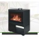 Holzofen-Wärmetauscher NovaStove Denso 10kW mit Holzunterstützung