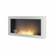 Infire Murall 1000 Caminetto a bioetanolo con vetro 2 kW Bianco