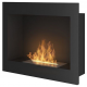 SIMPLEfire Frame 600 Chimenea de Bioetanol Negro con 1 Ventana