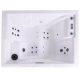 Square NetSpa Wave 5 seater acrylic spa