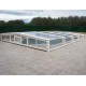 Capri 8.55x5m Trackless Pool Pool Gabinete