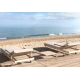 Conjunto de 2 Loungues Sun Lounger Hamptons Chairs com MesinhaVondom