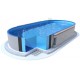 Azuro Ibiza Oval Pool 320x525H120