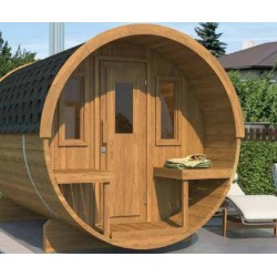 Barel 280 Thermowood 2 a 6 Pessoas Sauna ao ar livre VerySpas