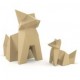 Statua Design Fox Kokitsune Origami Vondom