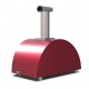 Moderno 3 Alfa Forni Pizza Oven met Antiek Rood Hout