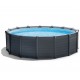Intex Graphite buisvormig zwembad 4.78 x h1.24m