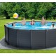 Piscine tubulaire Intex Graphite 478xH124