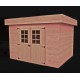 Wooden Garden Shed Dinan 3.4x4.4 Habrita 14,80m2