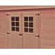 Gartenhaus aus Holz Dinan 3.4x4.4 Habrita 14,80m2