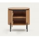 Oval Mango Wood Bedside Table 55 Cial VeryForma