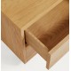 Bedside Table Oak FSC 53x44 Bali VeryForma