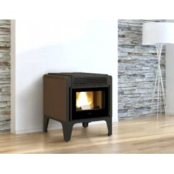 Ferlux Ares Pellet Stove 10 kW Vintage Brown