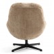 Molo Fabric Swivel Chair Blue VeryForma