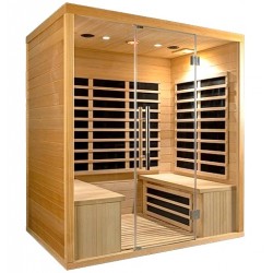 Quatro Sauna Panorâmica Infravermelha de 4 lugares em VerySpas Spruce