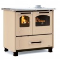 Nordica Extraflame Family 4.5 9kW Cocina de leña Cappuccinno