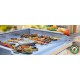 Plancha gas acero inoxidable Baila 5KW TONIO en carro - SavorCook selecciona