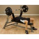 Olímpico flat Bench Pro alavancagem SFB349G Pro Clubline