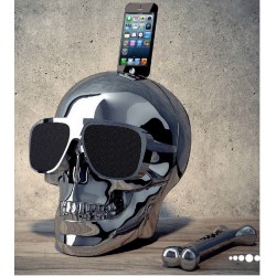 AeroSkull HD Plus Jarre Technologies Crome zwarte luidspreker